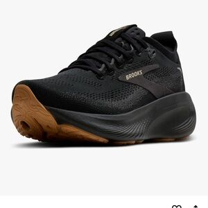 Brooks Black and Brown Athletic Shoes